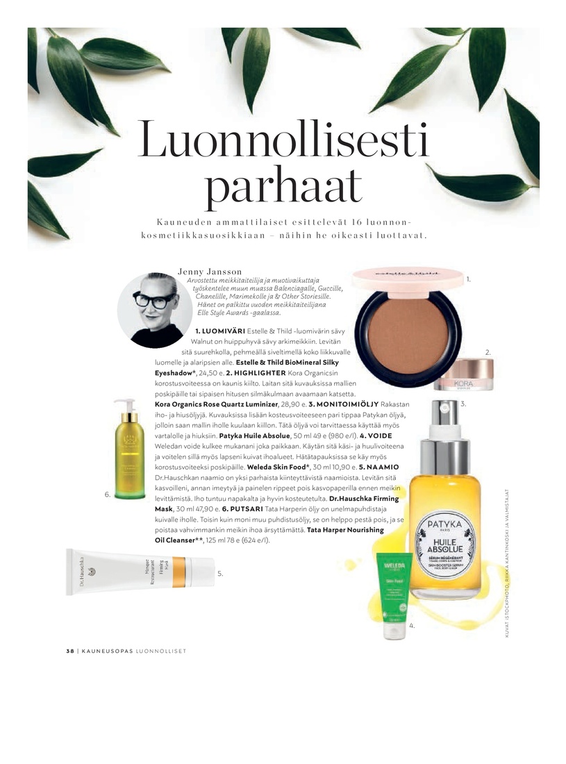 Stockmann Beauty Magazine Spring 2019 sivu 38