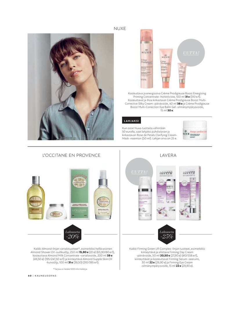 Stockmann Beauty Magazine Spring 2019 sivu 40