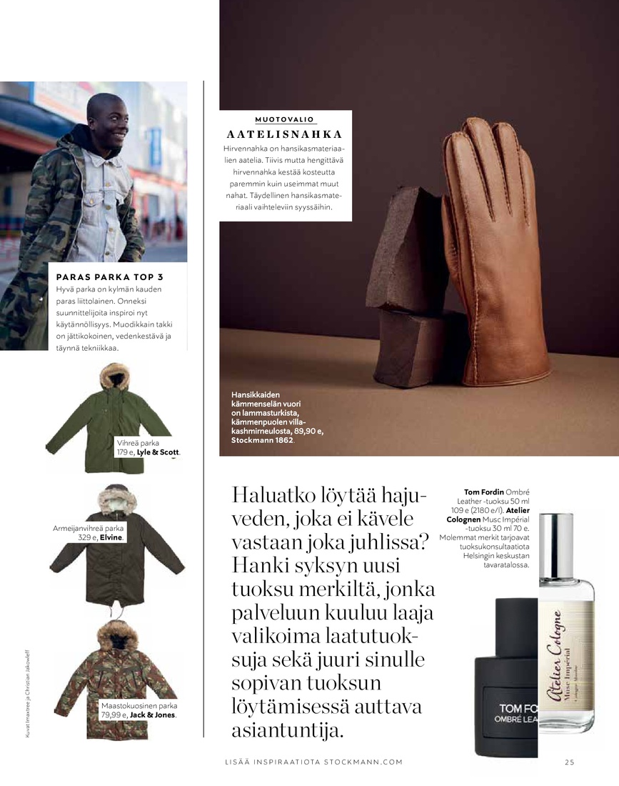 Stockmann Stockmann Magazine Syyskuu 2018 sivu 25