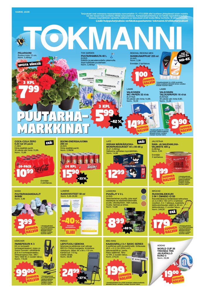 Tokmanni Lue Uusin Tarjoussanomat