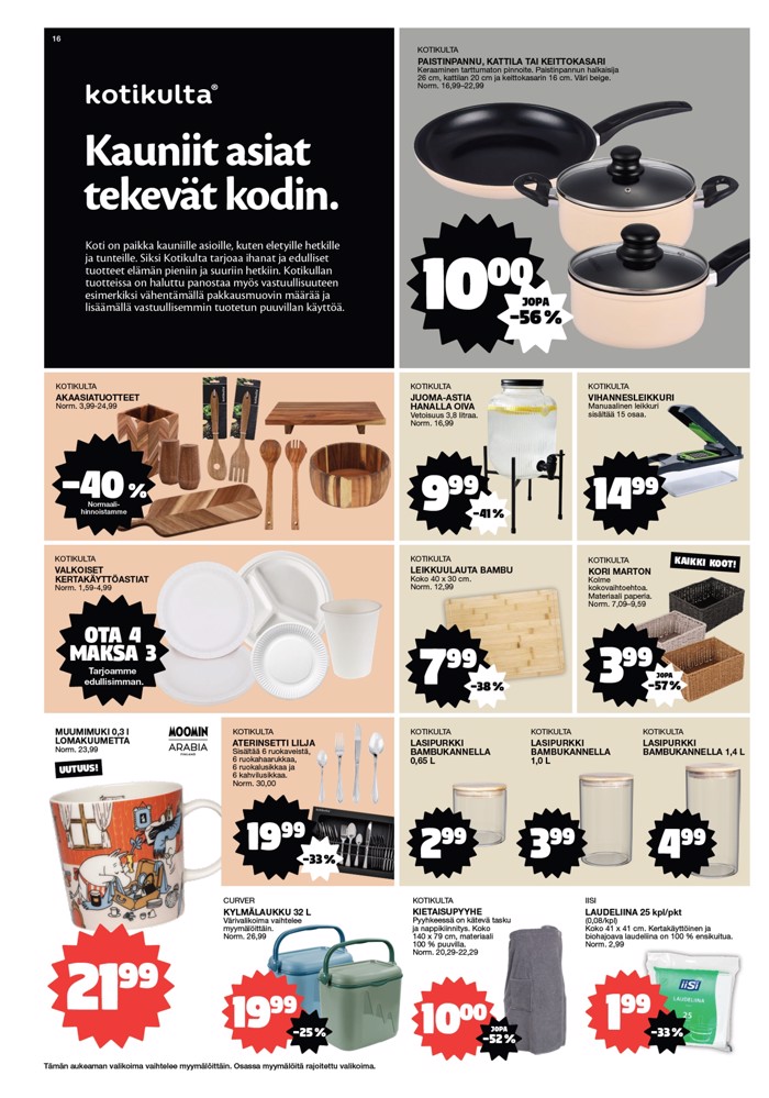 Tokmanni Lue Uusin Tarjoussanomat sivu 16