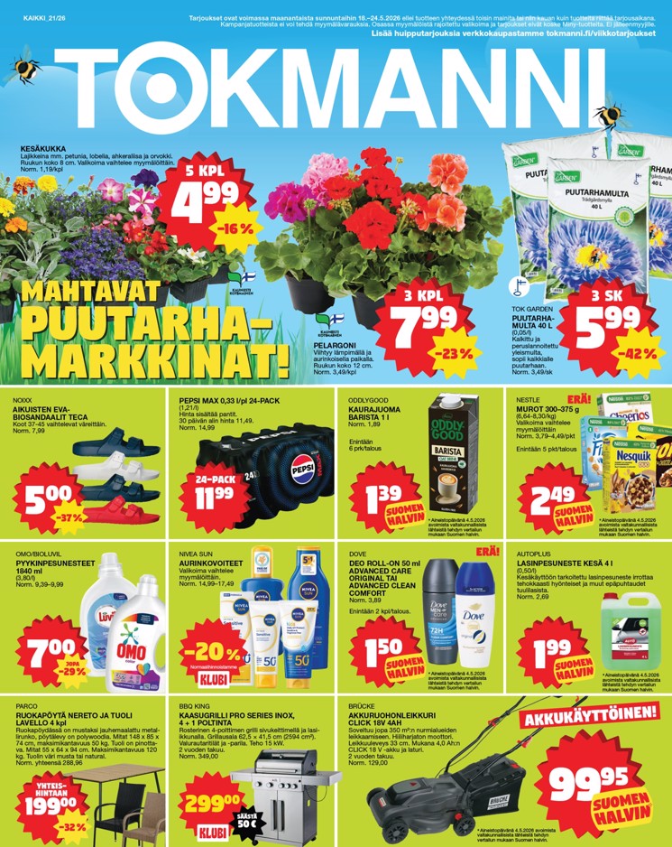 Tokmanni Lue Uusin Tarjoussanomat