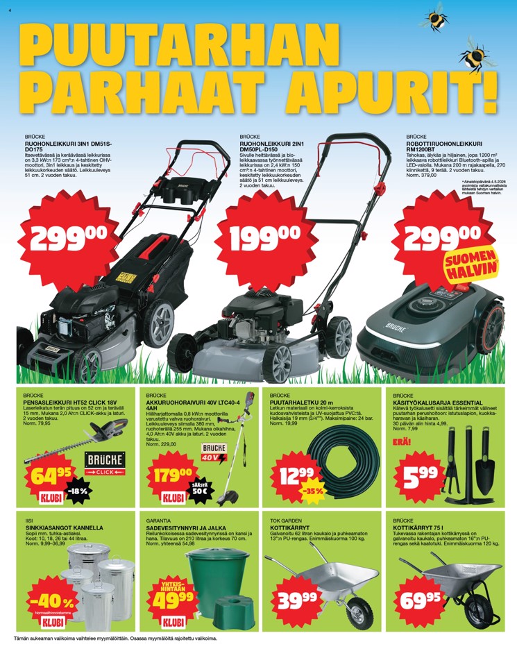 Tokmanni Lue Uusin Tarjoussanomat sivu 4