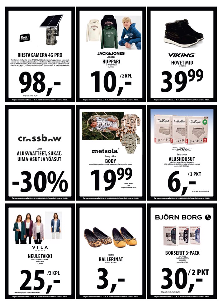 Tuuri Kyläkauppa Veljekset Keskinen sivu 12