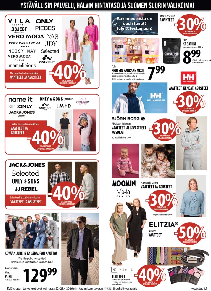 Tuuri Kyläkauppa Veljekset Keskinen sivu 3