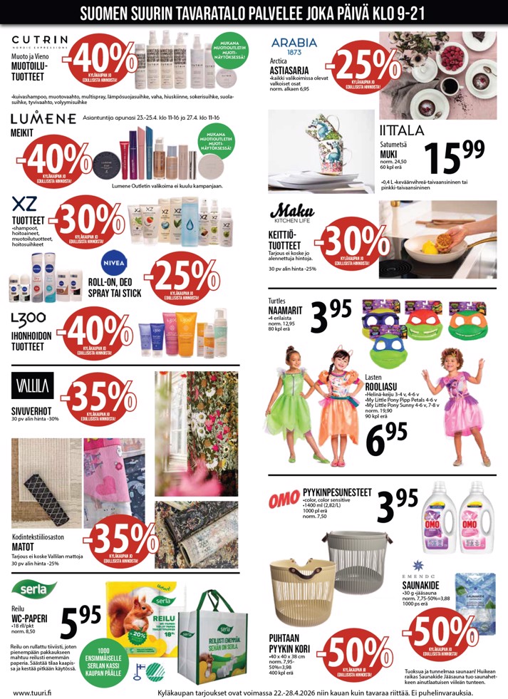 Tuuri Kyläkauppa Veljekset Keskinen sivu 4