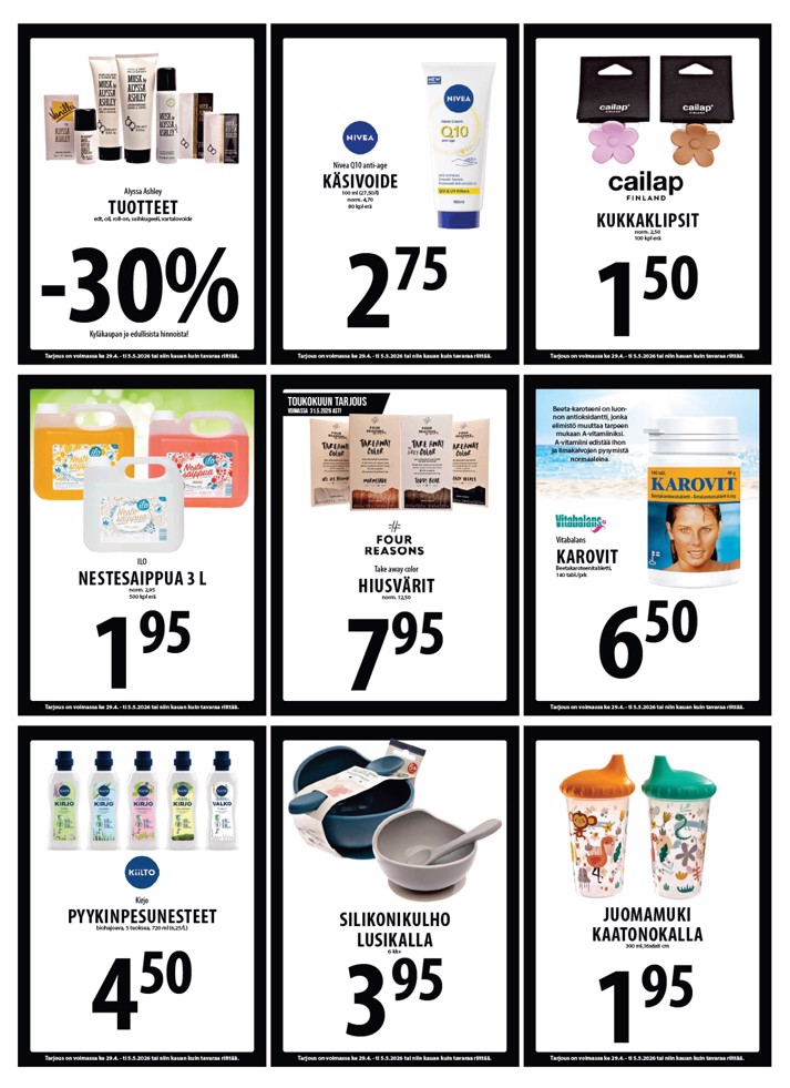 Tuuri Kyläkauppa Veljekset Keskinen sivu 16