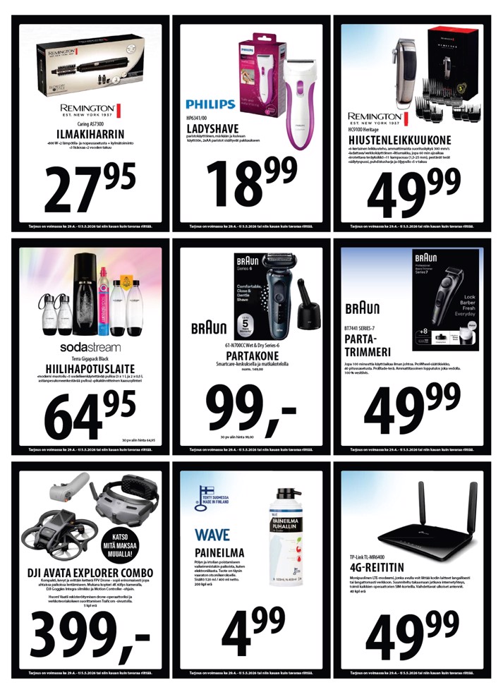 Tuuri Kyläkauppa Veljekset Keskinen sivu 18