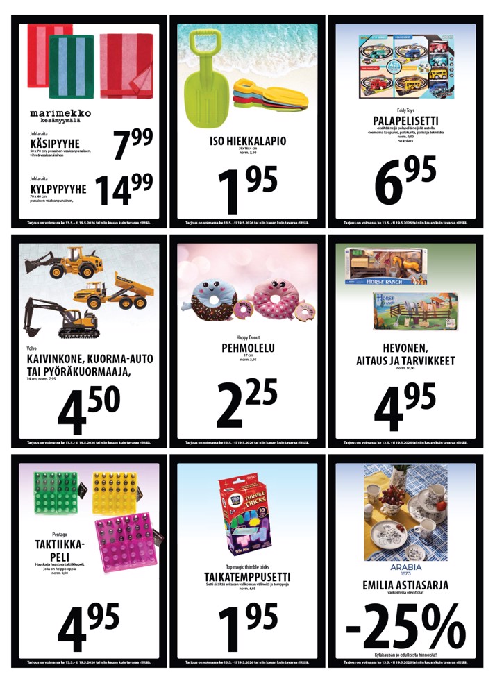 Tuuri Kyläkauppa Veljekset Keskinen sivu 13