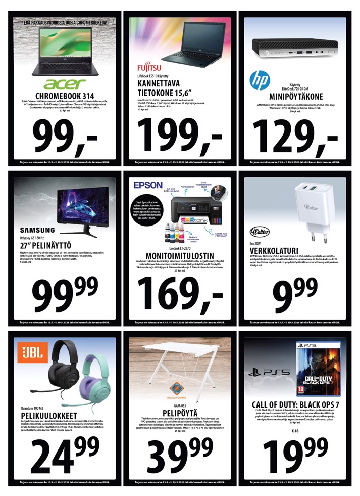 Tuuri Kyläkauppa Veljekset Keskinen sivu 20