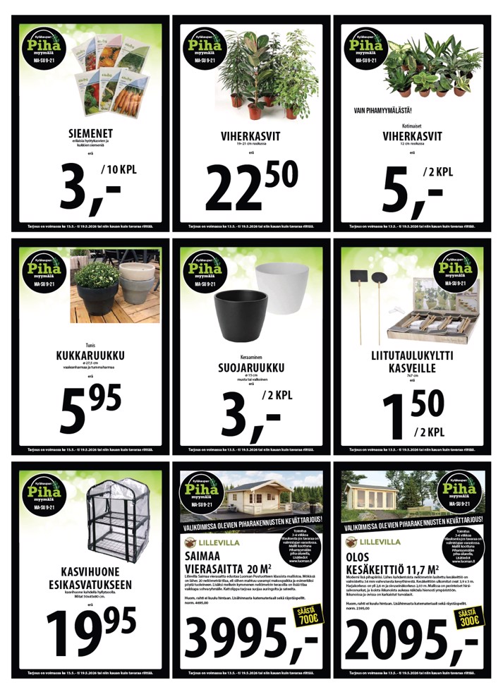 Tuuri Kyläkauppa Veljekset Keskinen sivu 26