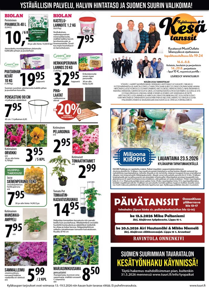 Tuuri Kyläkauppa Veljekset Keskinen sivu 7